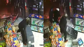 ATM burglary caught on camera