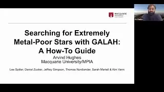 Arvind Hughes &bull; Searching for Extremely Metal-Poor Stars with GALAH: A How-To Guide