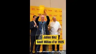Discours de Julien Binz Gault Millau d'or 2025