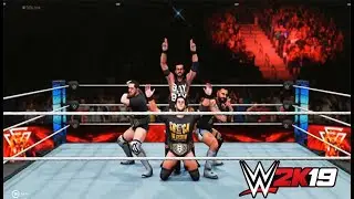 WWE 2K19 | Undisputed Era Entrance - Adam Cole GAMEPLAY