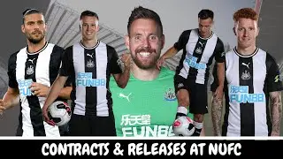 Andy Carroll & Javier Manquillo get extensions | Elliot, Sterry & Colback released