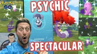 *Shiny Indeedee* & Shadow TORNADUS in Psychic Spectacular! NEW Shadow Pok&eacute;mon & SHINIES!(Pokemon GO)