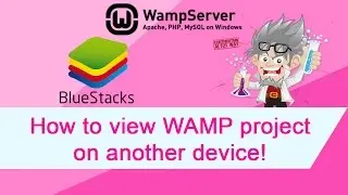 How to view WAMP project on another device