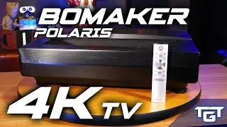 Проектор Bomaker POLARIS 4K UST | Тройной лазерный 120-дюймовый лазерный телевизор в вашем домашн...