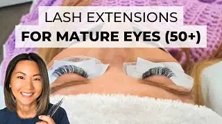 Eyelash Extensions for Mature Eyes (50+)