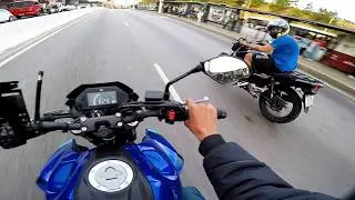 YAMAHA FZ25 2025 NA QUEBRADA! | PILOTAGEM CHAVE NA ANDROID!