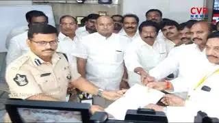 Data theft case : TDP Leaders files complaint against Telangana Police | CVR News