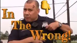 INSANE COP FREAK OUTS! (When in the wrong) COMPILATION - Over 10 Minutes
