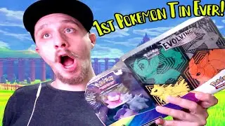 Opening My 1st Ever Pokemon Tin! (Unbelievably Bad Luck) #pokemon #opening #evolvingskies #costco
