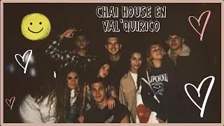 chai house en val'quirico ☺️🚌🇮🇹🎒| vanne amador