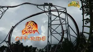 Sky Scream Off-Ride Footage (2021), Plopsaland Deutschland Premier Rides Sky Rocket 2 | No-Copyright