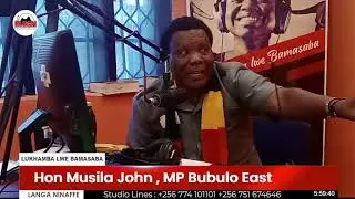 Hon . Musila John - MP Bubulo East  discussing District Affairs