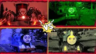 Mutant Train Attack! 😈🚂 Blue Thomas🆚Dark Engine🆚Lava Monster &mdash; Extreme Railway Fight  EDM Tiles Hop