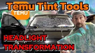 Тонировка люка и фар с использованием продукции TEMU!! Что может пойти не так?! #jaguar