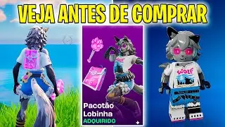 VEJA ANTES DE COMPRAR SKIN LOBINHA (PACOT&Atilde;O LOBINHA) - Fortnite