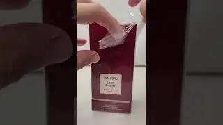 Tom ford lost cherry unboxing asmr  #tomford #fragrance #unboxing