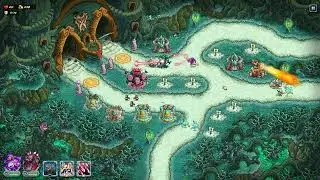 Kingdom Rush Alliance Impossible Hero Challenge - 18. Deepleaf Outpost Campaign - Stregi