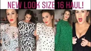 NEW LOOK SIZE 16 HAUL AND TRY ON