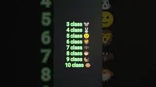 class 3 to 10 😁