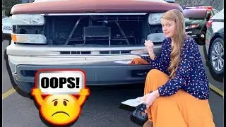 Alexia's First Car Accident!