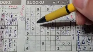 (#5471) Friday. 🌻 Two Stars Sudoku puzzle. Bonus Extra edition. 11-11-2022 Extra part 2 of 3