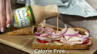 Walden Farms &ndash; Thousand Island Salad Dressing on Sub Sandwich