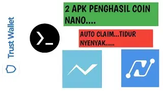 🔴[Work]🔴Apk penghasil Nano coin,Legit bray..#crypto #gratisan #termux