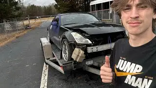 Hauling my brother to his 3rd drift event gone wrong!!! 