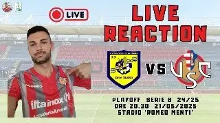 🎬 JUVE STABIA-CREMONESE 2-1 (LIVE REACTION)