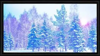 Snow in Colors | 4K TV Art
