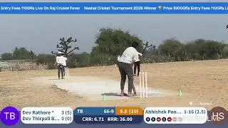Jai Dada Bhomiya Cricket Tournament Neshal 2026 Match Thirpali Badi VS Hamirwas Super Joints