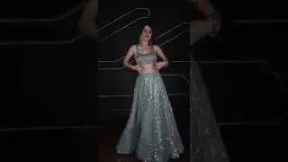 Grey Sequence Semi Stitched Lehenga Choli Set