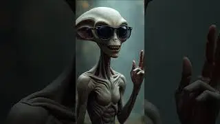 Alien Says Hello to Humans and Friends! 👽🛸#shorts