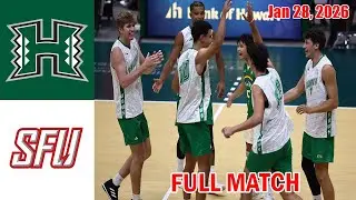 Hawaii vs Saint Francis [TODAY] FULL GAME | NCAA Men's Volleyball 2026 - Jan 28, 2026