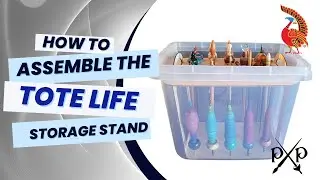 How to Assemble the Tote Life Spindle Storage Stand