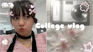 College Vlog˚ ༘ ೀ⋆｡˚: what I wear to college, club fair, lots of studying