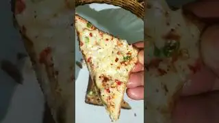 Kids Lunch Box Recipe 😋🔥only 2 minutes bread pizza#shorts#ytshorts