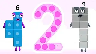 Numberblocks Learning Academy #253 - Numberblocks  2 6 9 7 5 - Numberblocks Magic Run - Numberblocks