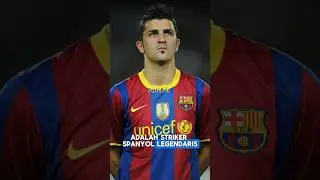 David villa Dikenang sebagai salah satu striker berbahaya di era keemasan Barcelona.