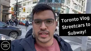 Toronto Vlog | Public Transport | TTC | Dundas Square
