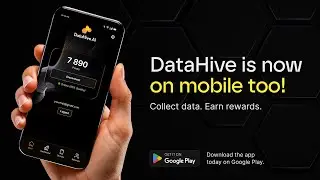 Установи DePin Rасширение от DataHive ( браузер+телефон ) и Забирай AirDrop !