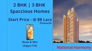 National Harmony in Panvel, 2BHK & 3BHK Spacious Homes