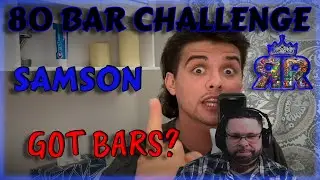 First time hearing Samson- Redman 80 Bar challenge(Rob Reacts)