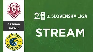 Triglav Kranj - Brinje Grosuplje | 22. krog 2. SNL 2023/24 | Prenos