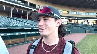 Arkansas' Peyton Holt talks 2024 preseason scrimmages