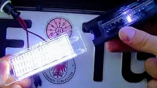 LED KENNZEICHEN BELEUCHTUNG OHNE FEHLERMELDUNG | EINBAU+VERGLEICH OPEL ASTRA AUTO ANLEITUNG TUTORIAL