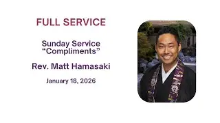 Sunday service - 1/18/2026