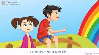 CLASS LKG RHYME THERE IS A RAINBOW IN THE SKY