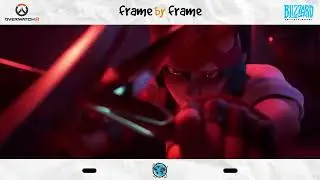 Knife Spin Kiriko Short 🔪 | Overwatch 2 Animation Analysis #agorastudio #framebyframe #overwatch2