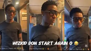 Wizkid SCATTER Instagram live with DJ Tunez as they pepper Davido and 30BG